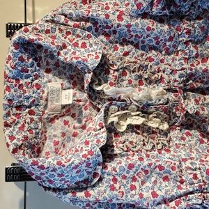 Western style floral tunic